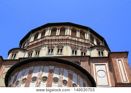 Church Of Santa Maria Delle Grazie, Milan, Italy