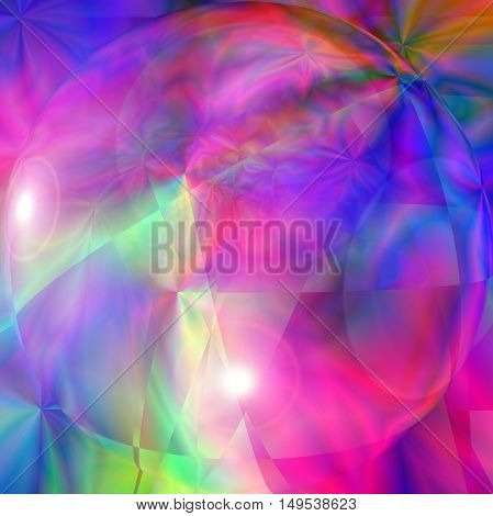 Abstract coloring background of the color harmonies gradient with visual lighting and spherize effects.Good for your project design