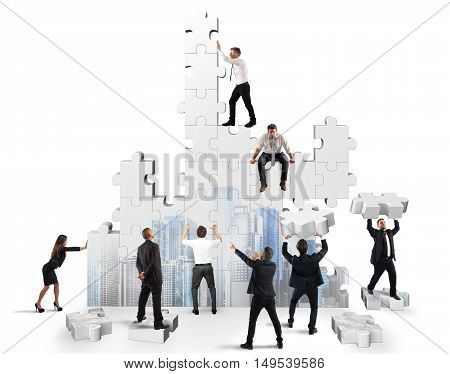 Construction of a new and collaborative company