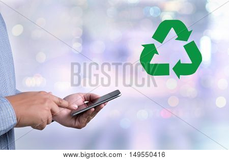 Recycle Green Bio Eco Forest Saving Environment Harmony Ecosystem Conservation Csr Esg Campaign