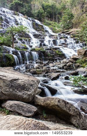 Mae Ya waterfall, Doi Inthanon national park, Chiang Mai  Thailand
