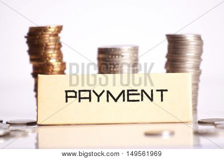 Coins Isolated On White Background