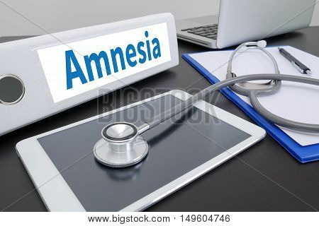 Amnesia Doctor work hard and Doctor medical