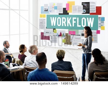 Workflow Efficient Business Process Procedure Concept