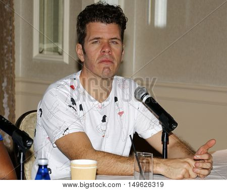 Perez Hilton at the SlutWalk Festival Press Conference held at the Four Seasons Hotel in Beverly Hills, USA on September 29, 2016.