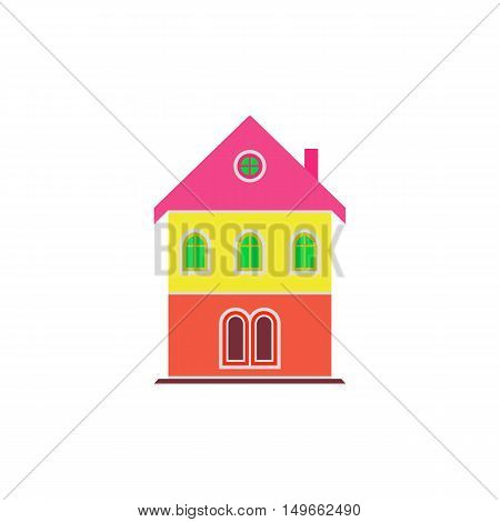 House Icon Vector. Flat simple color pictogram