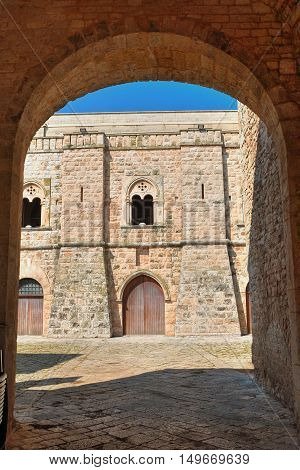 Caracciolo castle. Sammichele di Bari. Puglia. Italy.