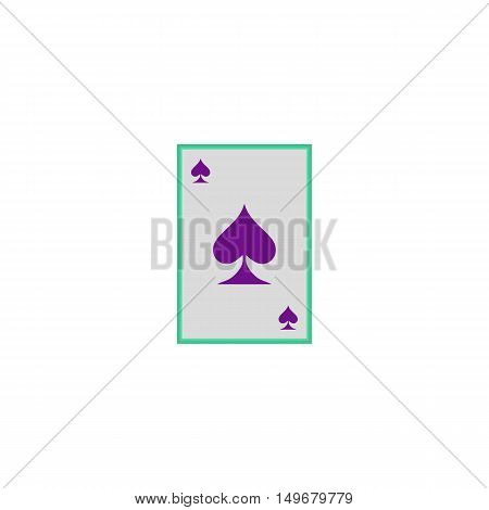 Card suit Icon Vector. Flat simple color pictogram