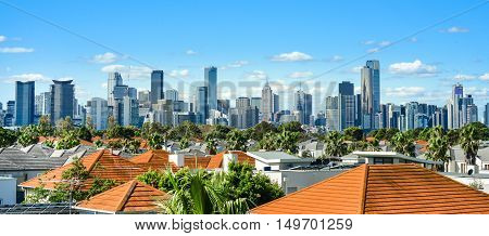A view of the Melbourne skyline / cityscape, Australia