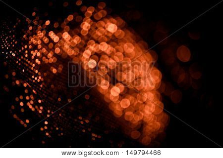 draped lurex fabric - warm copper colorspace