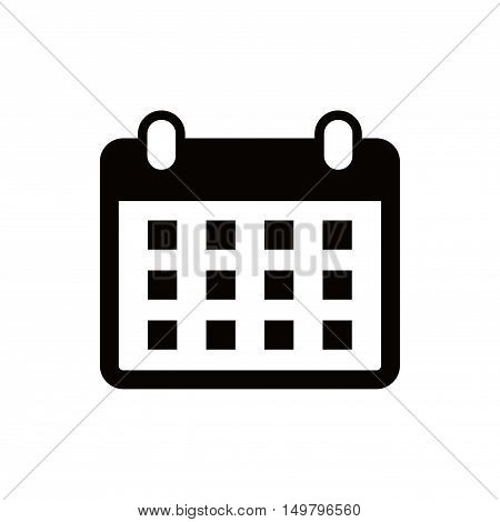 calendar icon stock vector illustration flat design