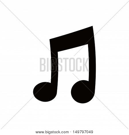 music icon stock vector illustration flat design