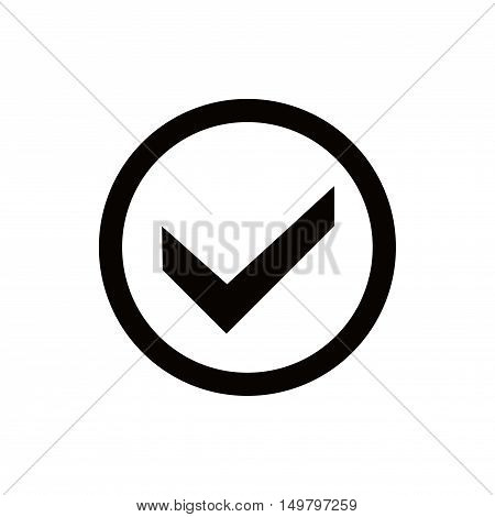 check icon stock vector illustration flat design