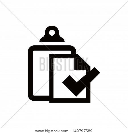 checklist icon stock vector illustration flat design