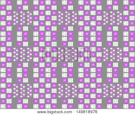 geometric, digital, purple white and grey, mosaic pattern background