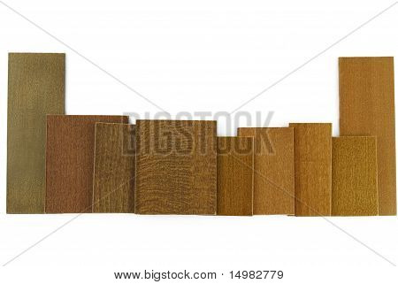 muestra de textura y color de madera