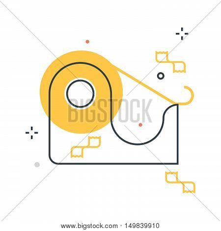 Tape Illustration