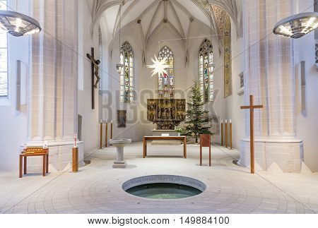 Inside Famous St. Petri - Pauli Church In Eisleben