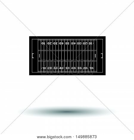 American Football Field Mark Icon