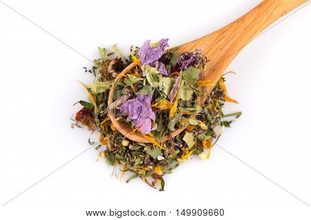 Dried Herbal Tea Leaves