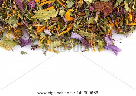 Dried Herbal Tea Leaves