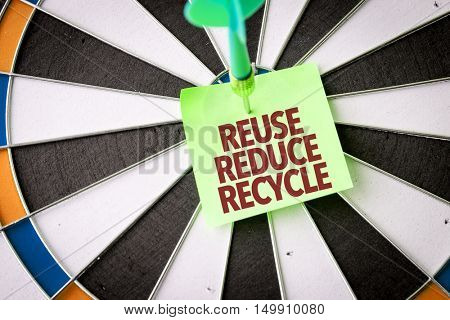 Reuse Reduce Recycle