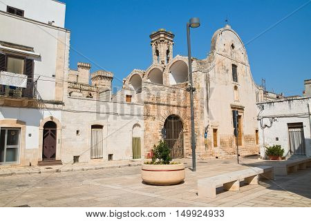 Church of Maddalena. Sammichele di Bari. Puglia. Italy.