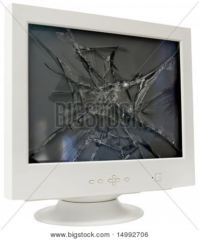 CRT Monitor výřez