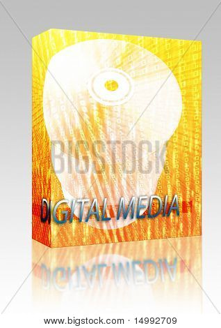 Oprogramowanie pakietu pole Digital disc media online filmy, muzyka, Rozrywka