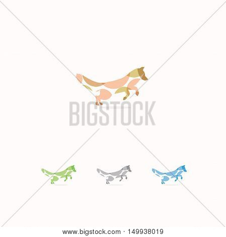 fox logo, animal vector, wildlife, wolf logo