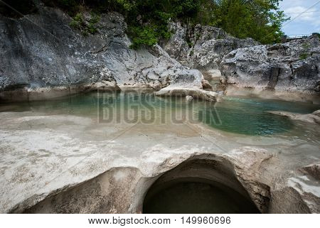 Mirna River In Kotli, Istra, Croatia