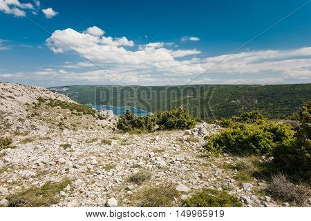 Vransko Lake, Cres Island, Croatia