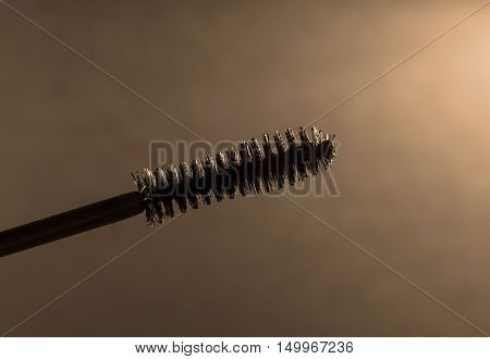 Mascara close up in a darken background
