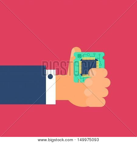Computer Processor Chip