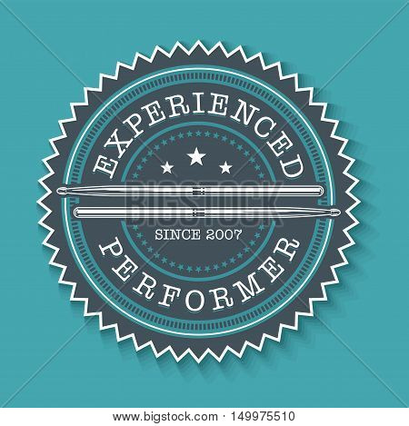 Drums Performer Badge