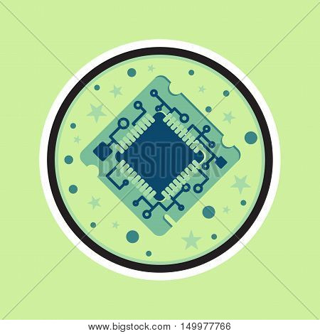 Computer Processor Chip