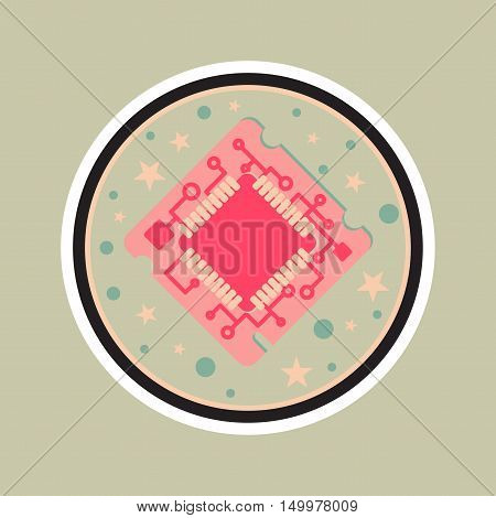 Computer Processor Chip