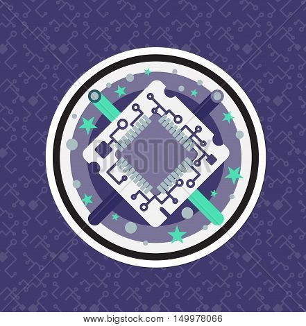 Computer Processor Chip