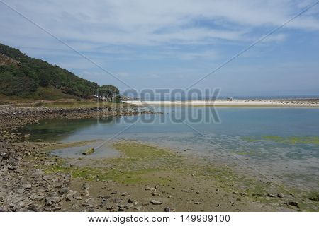 Image of Cies Islands in Vigo, Spain