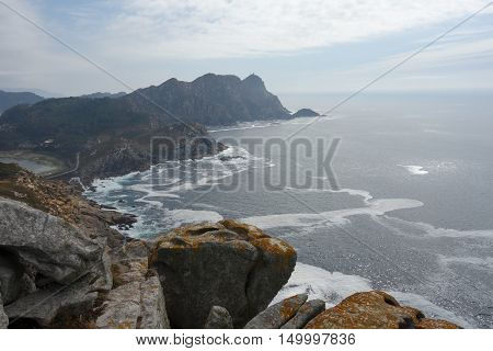 Image of Cies Islands in Vigo, Spain