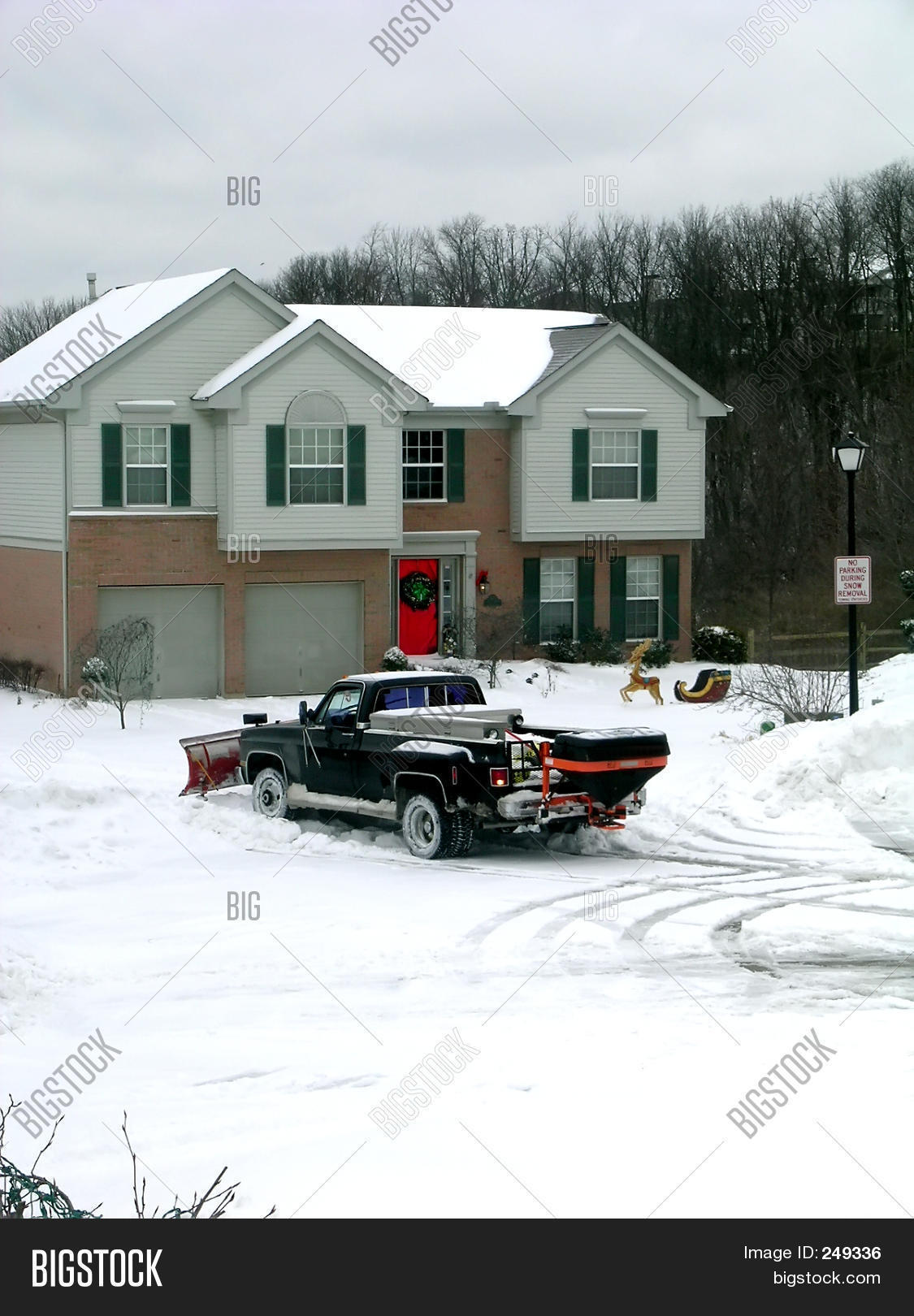 Winter Snow Plowing Image & Photo (Free Trial) Bigstock