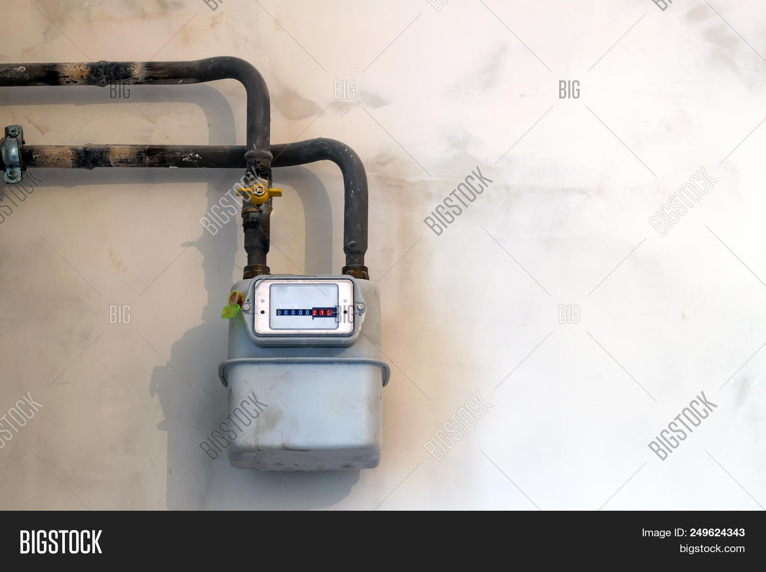 Gas Meter House Under Image & Photo (Free Trial) Bigstock
