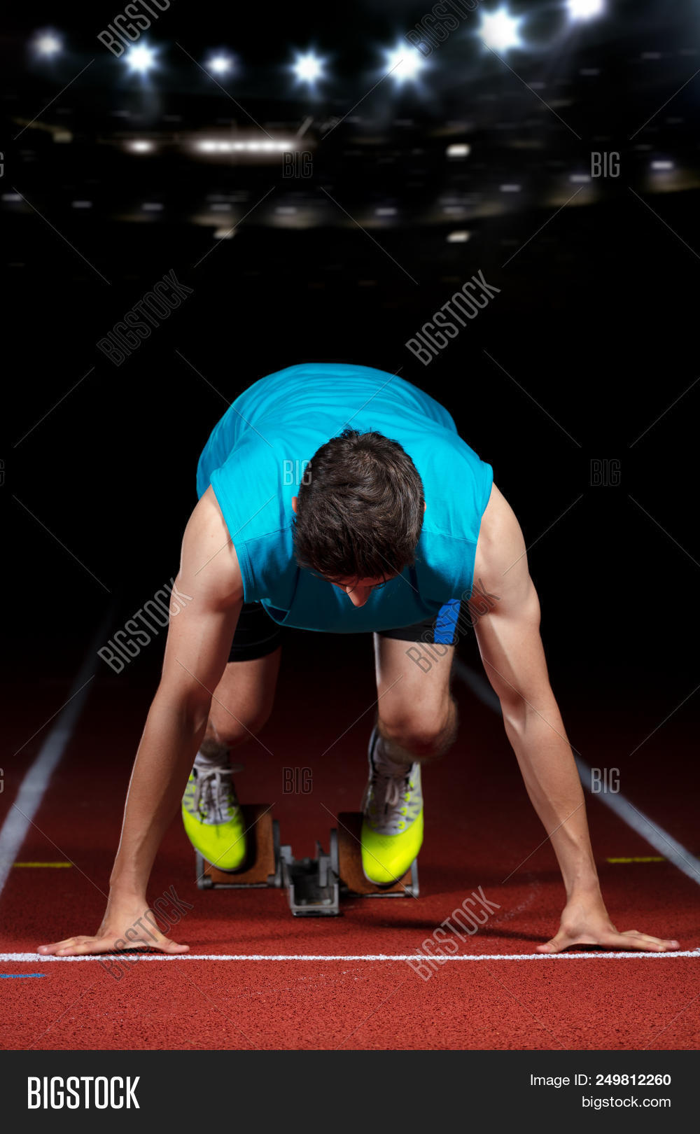 Sprinter Hand Off Sprinter Leaving Image & Photo (Free Trial) | Bigstock