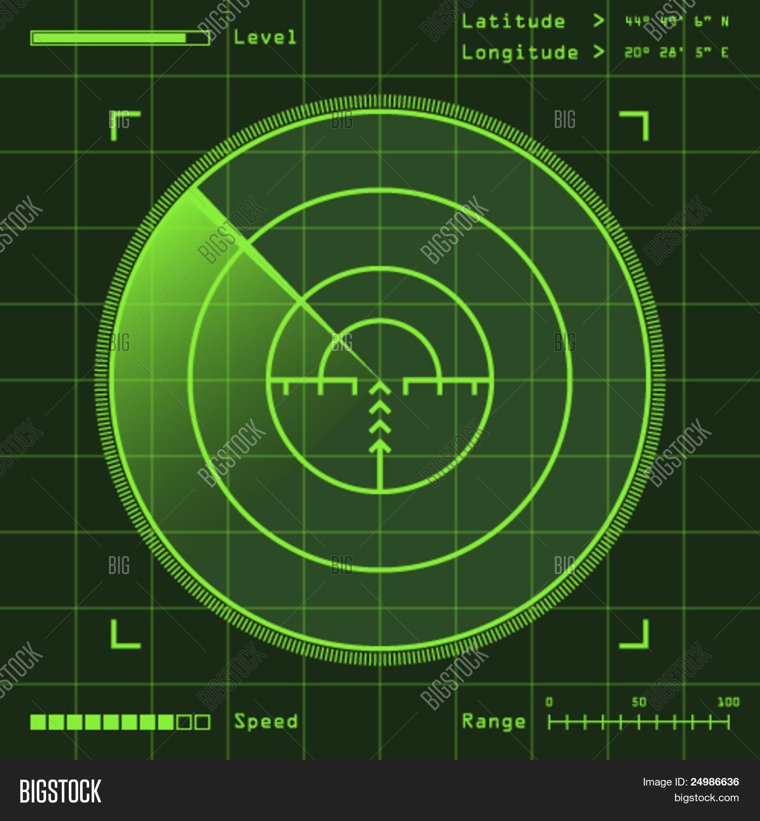 Radar Vector & Photo (Free Trial) | Bigstock