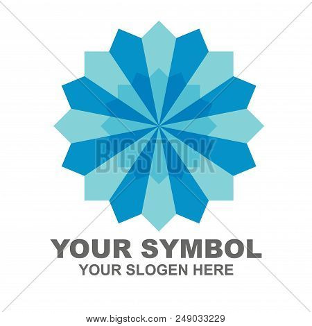 Abstract Icon Template For Your Company Logo Concept