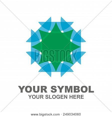 Abstract Icon Template For Your Company Logo Concept