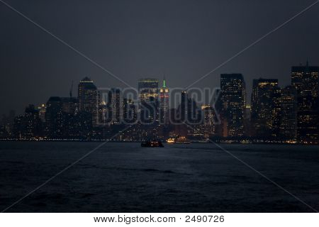 Manhattan od rzeki Hudson