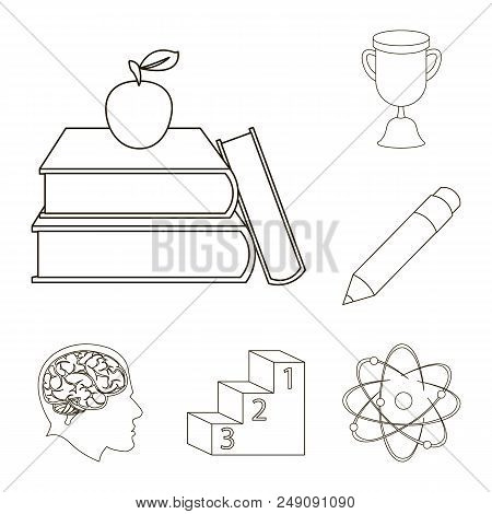 Pencil, Elastic, Universe, Solar, System, Steps, Place, Numbers, School, Education, Training, Instit