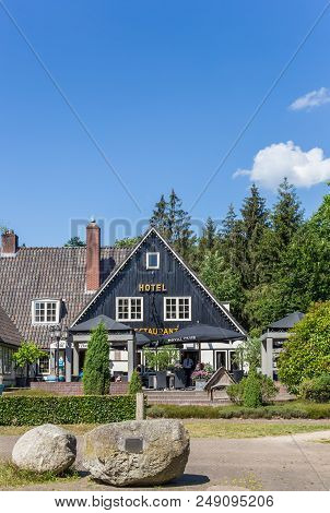 Holten, Netherlands - June 28, 2018: Hotel On Top Of The Hill In National Park Sallandse Heuvelrug I