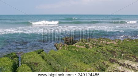 Laomei green Reef in Taipei city of Taiwan